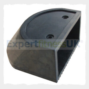 Rubber Foot End Cap 100mm x 50mm