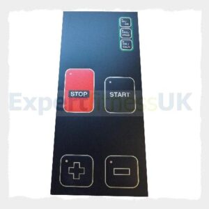 Powerjog G100 / G200 Console Graphic Overlay