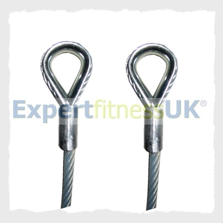PowerSport Leg Extension 2 Station MultiGym Wire Rope Early Version Rear - Image 2