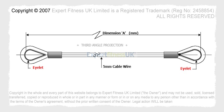 PowerSport Leg Extension 2 Station MultiGym Wire Rope Early Version Rear - Image 3