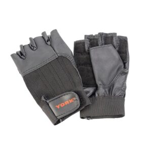 York Leather Weight Lifting Gloves